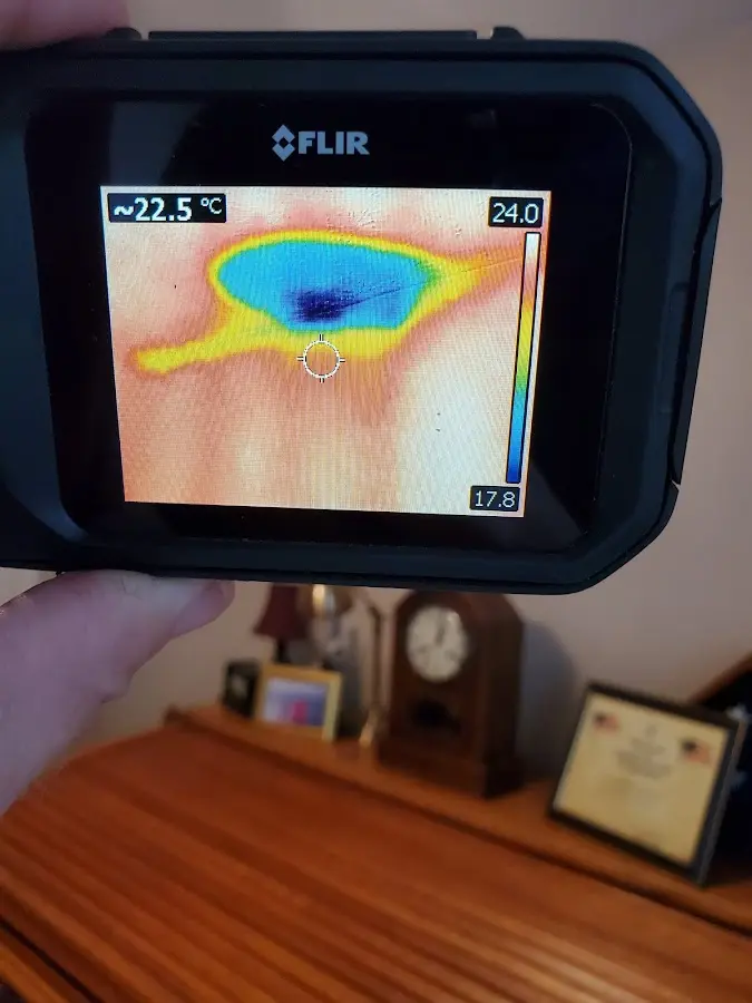 Thermal imaging inspection for water damage in West Chicago
